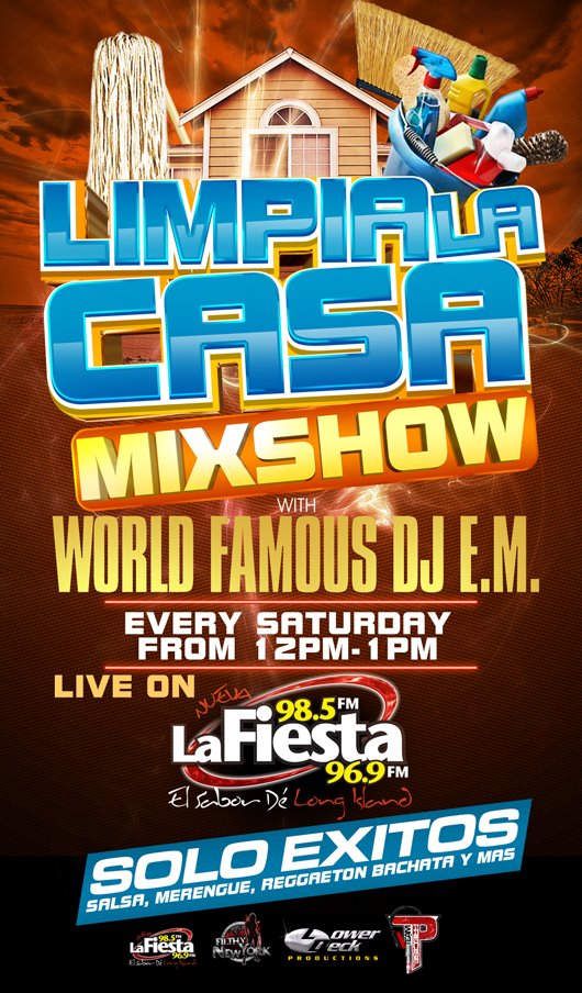 Limpia La Casa - Saturdays 12pm-1pm - La Nueva Fiesta